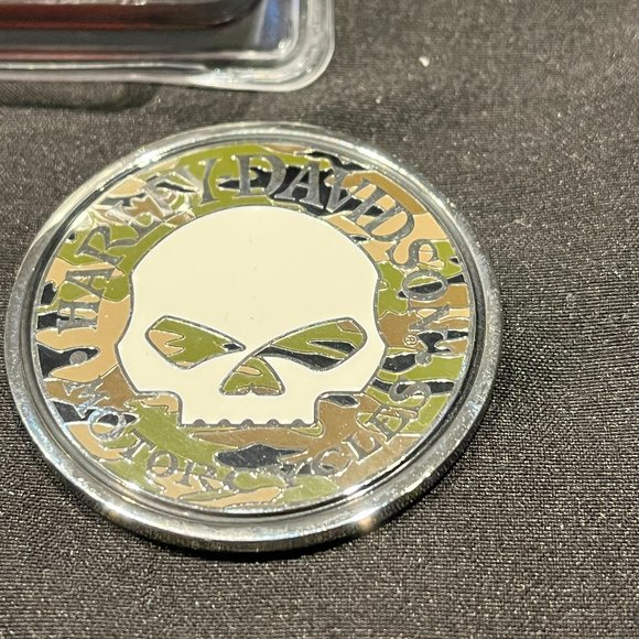 HARLEY DAVISON PIN & CHALLENGE COIN SET - Picture 2 of 4
